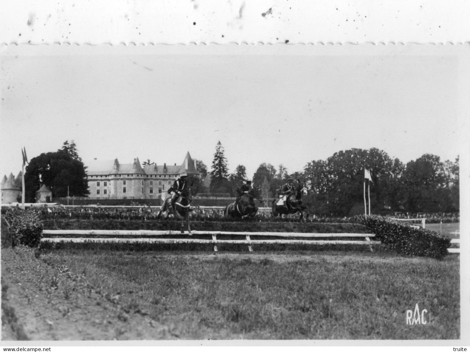 POMPADOUR CHAMP DE COURSES ( CARTE PHOTO ) - Arnac Pompadour