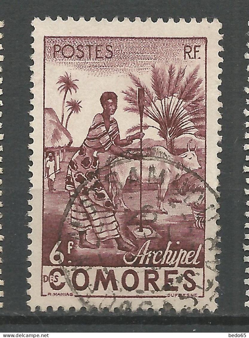 COMORES  N° 6 CACHET MUTSAMUDU / Used - Used Stamps
