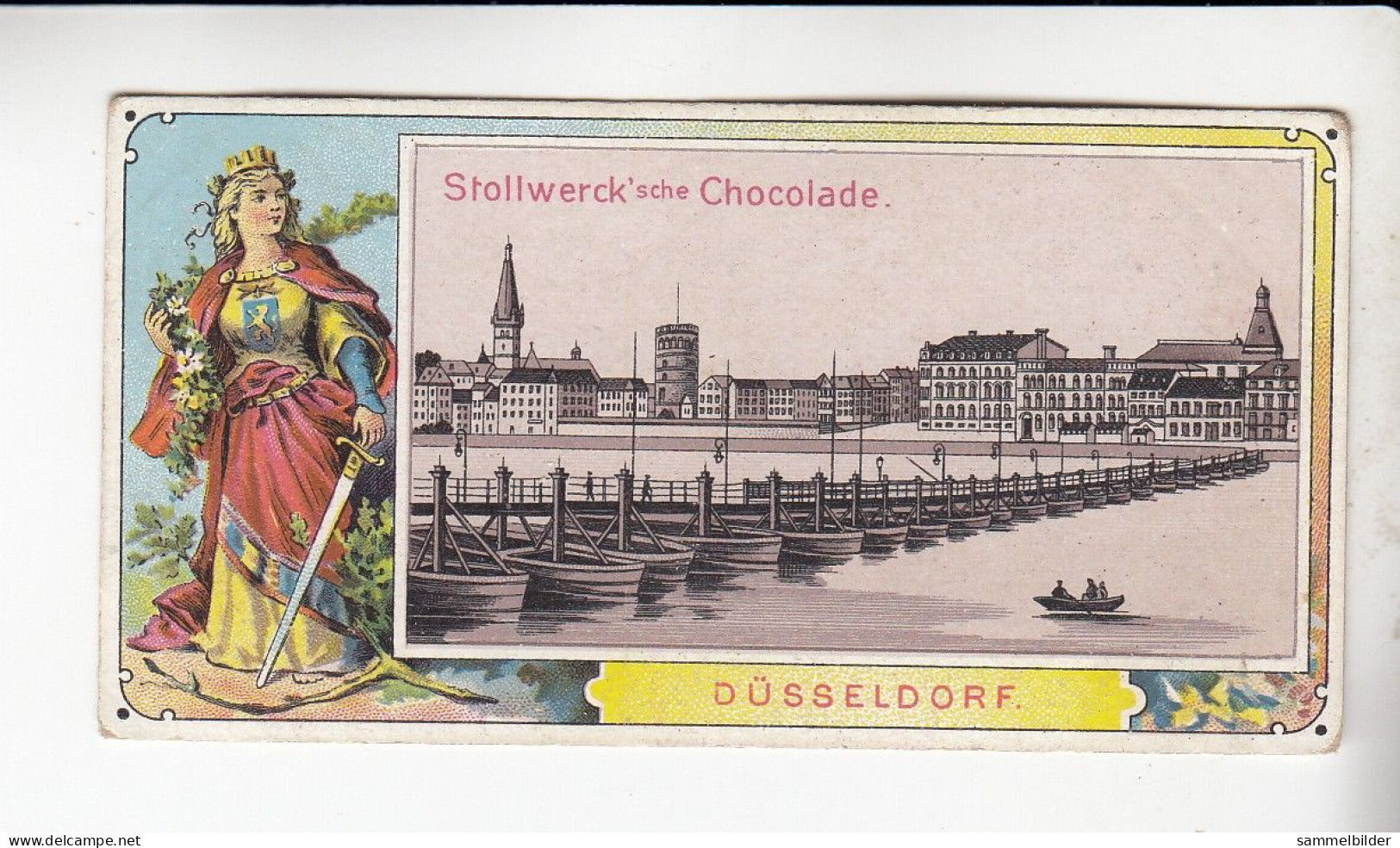 Stollwerck Album No 1  Rheinische Städte Düsseldorf     Gruppe 14 #2 Von 1897 - Stollwerck