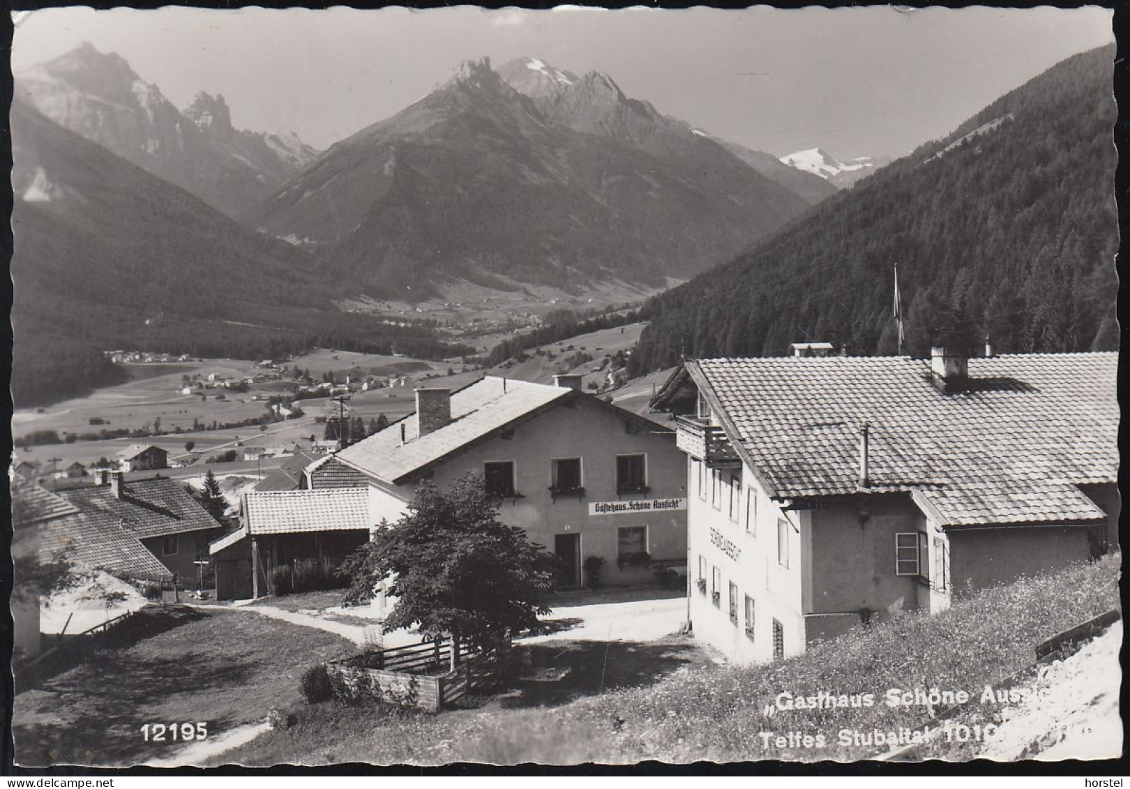 Austria - 6165 Telfes Im Stubai - Gasthaus "Schöne Aussicht" - Nice Stamp - Neustift Im Stubaital