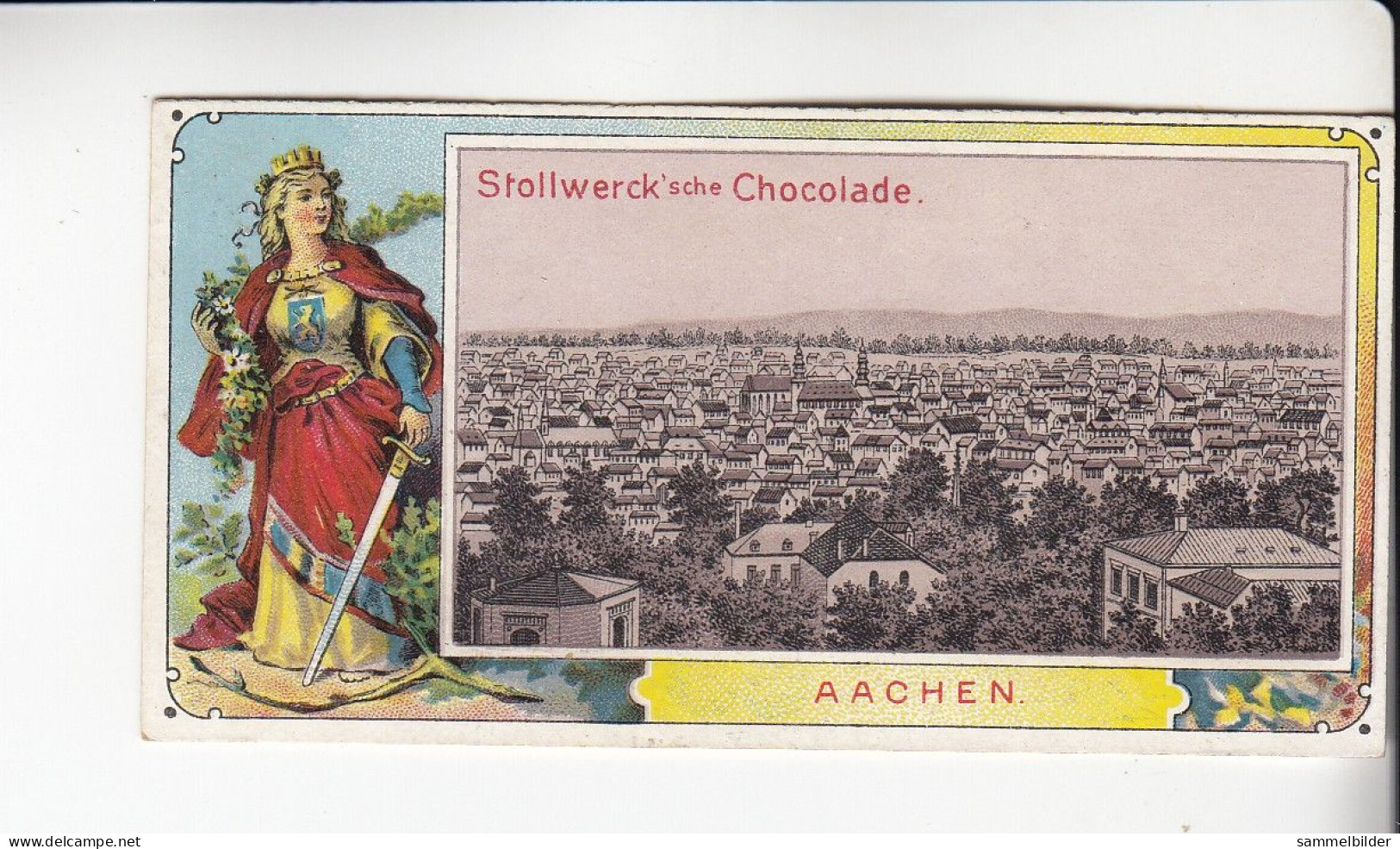 Stollwerck Album No 1  Rheinische Städte Aachen     Gruppe 14 #3 Von 1897 - Stollwerck