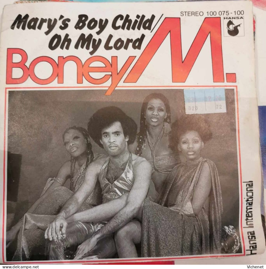 Boney M. – Mary's Boy Child / Oh My Lord- 45T - Disco, Pop