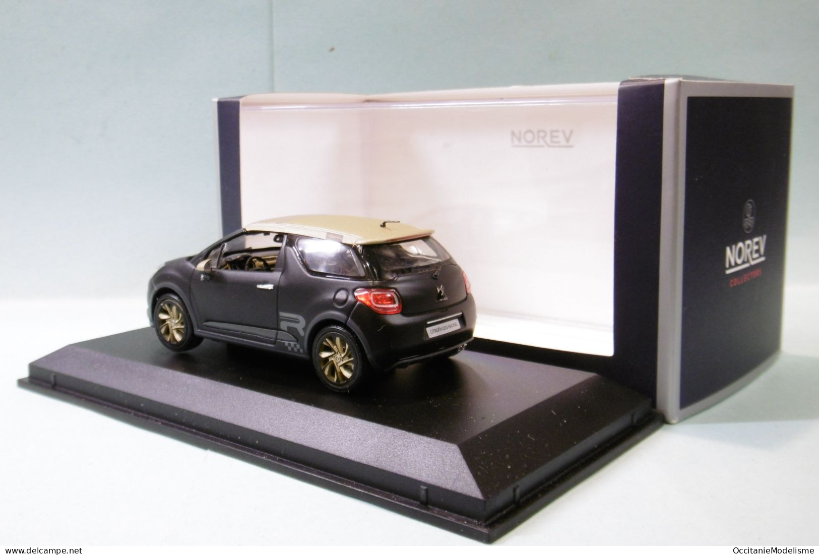 Norev - CITROEN DS3 Racing 2013 Noir Mat Réf. 155288 BO 1/43 - Norev