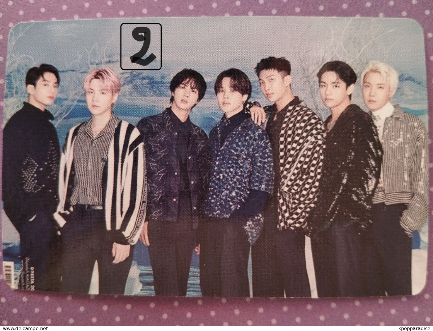 Photocard Au Choix  BTS D/ICON - Objetos Derivados