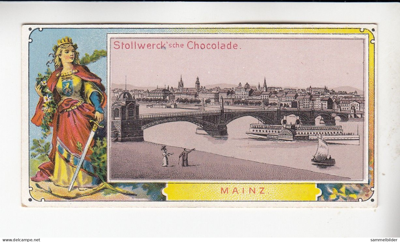 Stollwerck Album No 1  Rheinische Städte Mainz   Gruppe 14 #6 Von 1897 - Stollwerck