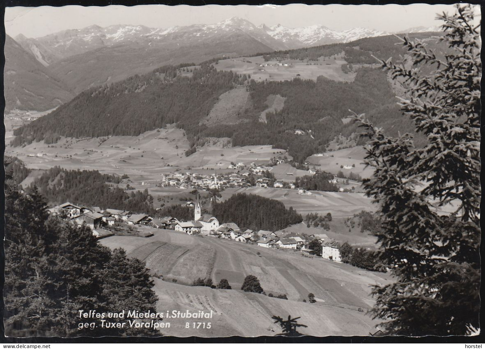 Austria - 6165 Telfes Und Mieders Im Stubai - Kirchen - Tuxer Voralpen - Nice Stamp - Neustift Im Stubaital