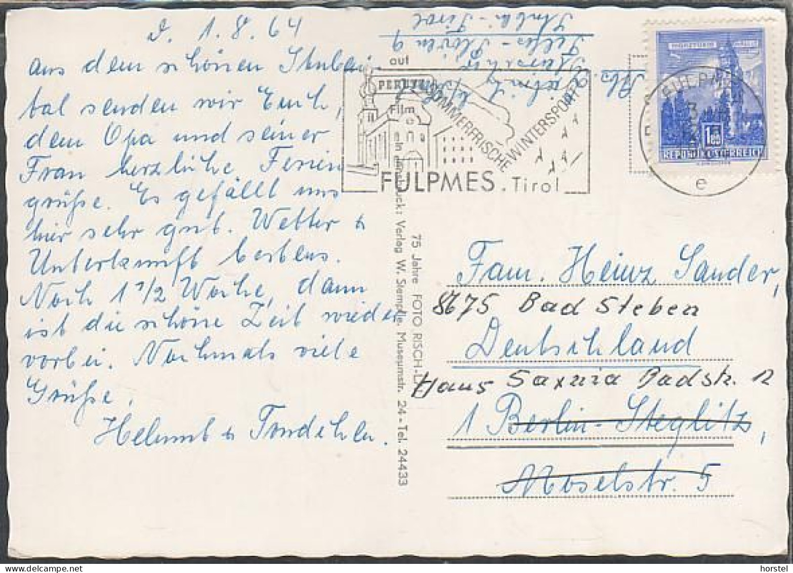 Austria - 6165 Telfes Und Mieders Im Stubai - Kirchen - Tuxer Voralpen - Nice Stamp - Neustift Im Stubaital