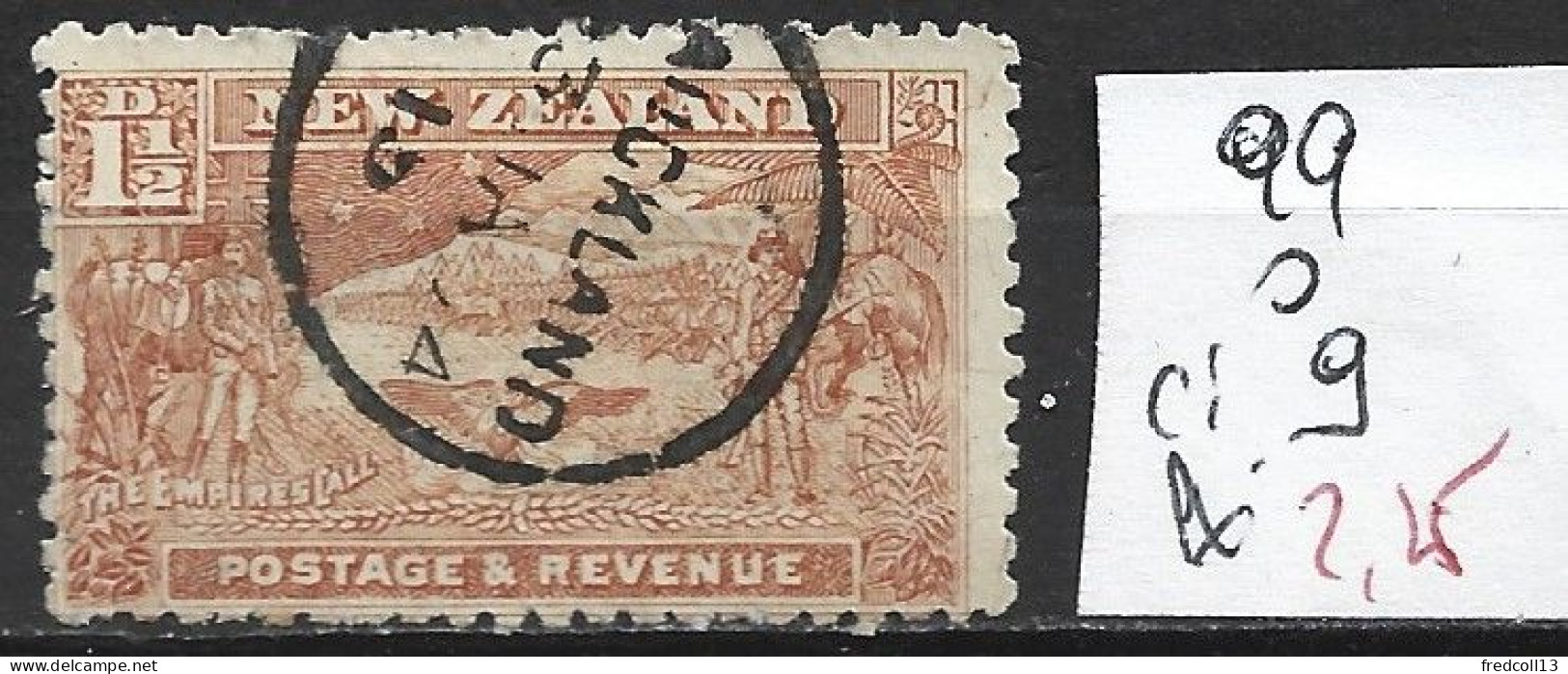 NOUVELLE-ZELANDE 99 Oblitéré Côte 9 € - Used Stamps