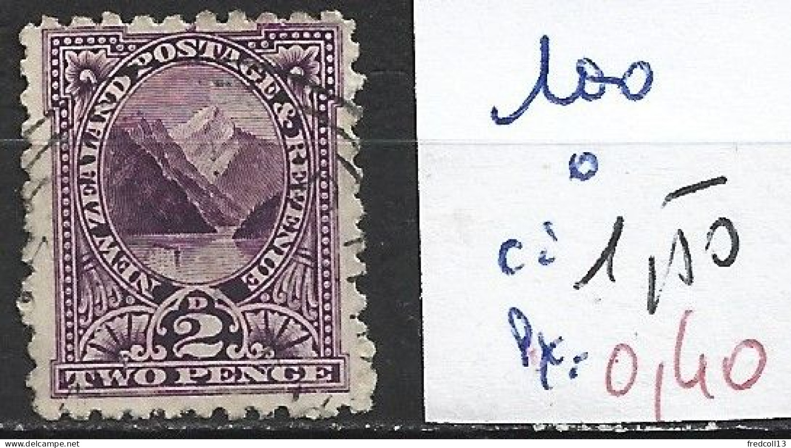 NOUVELLE-ZELANDE 100 Oblitéré Côte 1.50 € - Used Stamps