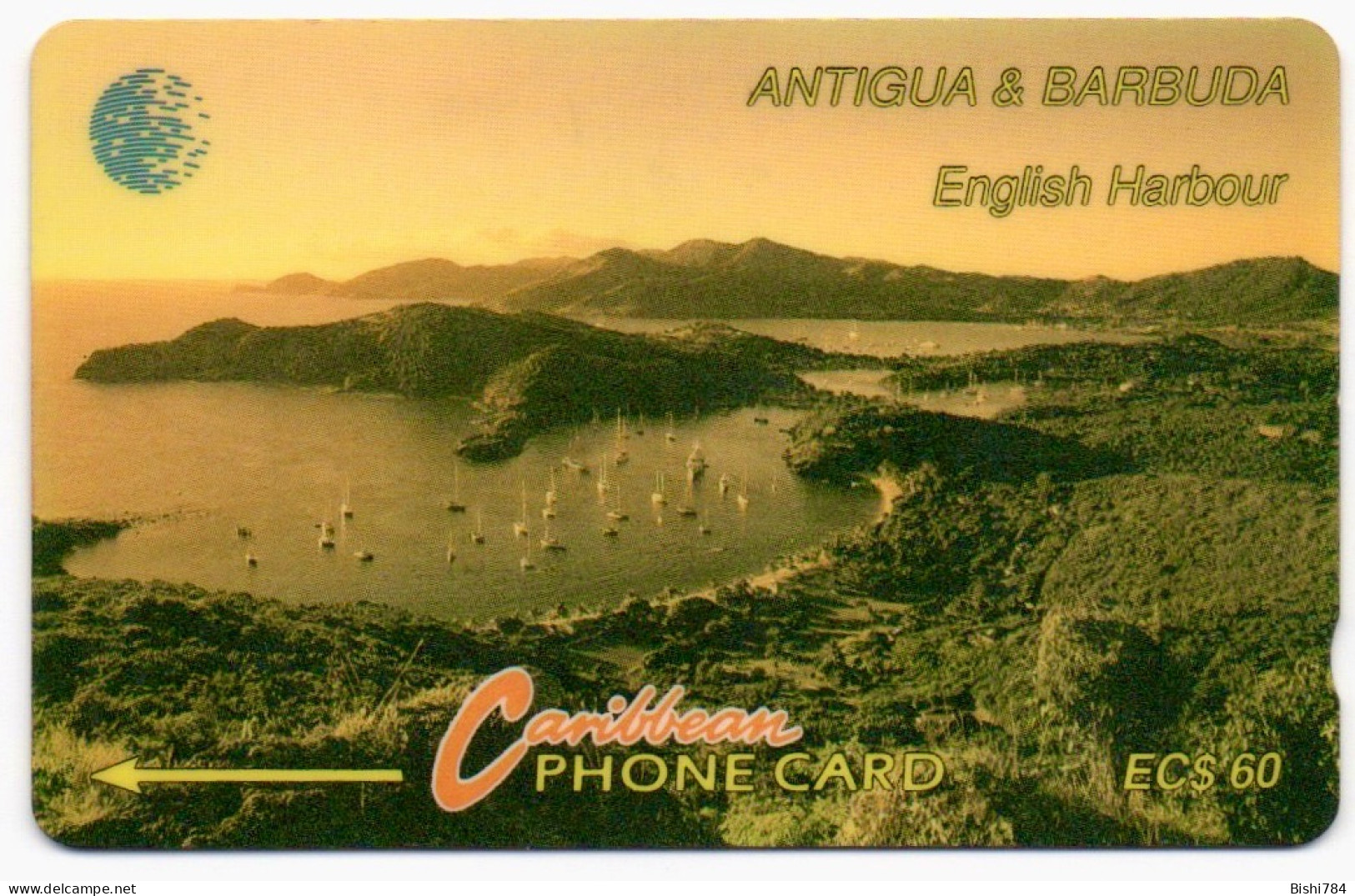 Antigua & Barbuda - English Harbour - 13CATD (White Strip) - Antigua U. Barbuda