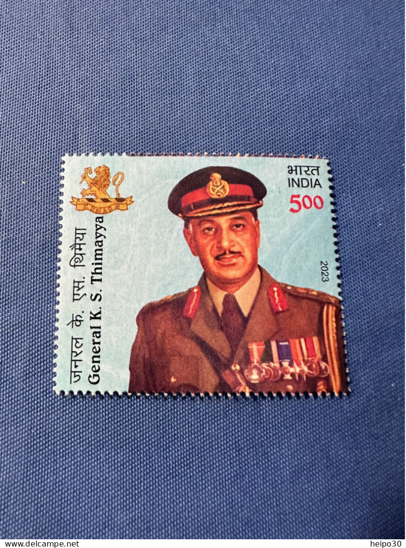 India 2023 Michel General K S Thimayya Rs 5 MNH - Unused Stamps