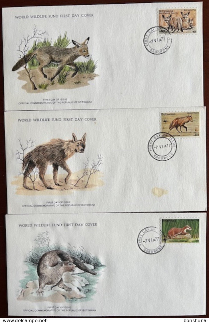 Botswana - FDC WWF 1977 - Botswana (1966-...)