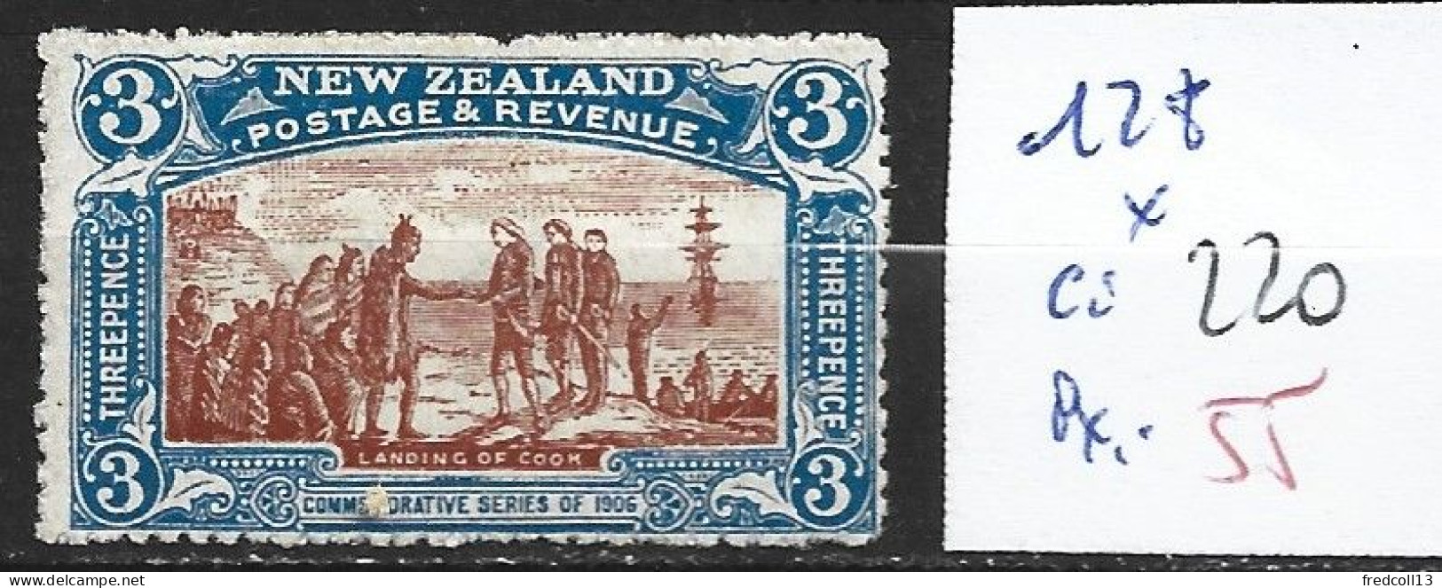 NOUVELLE-ZELANDE 128 * Côte 220 € - Unused Stamps