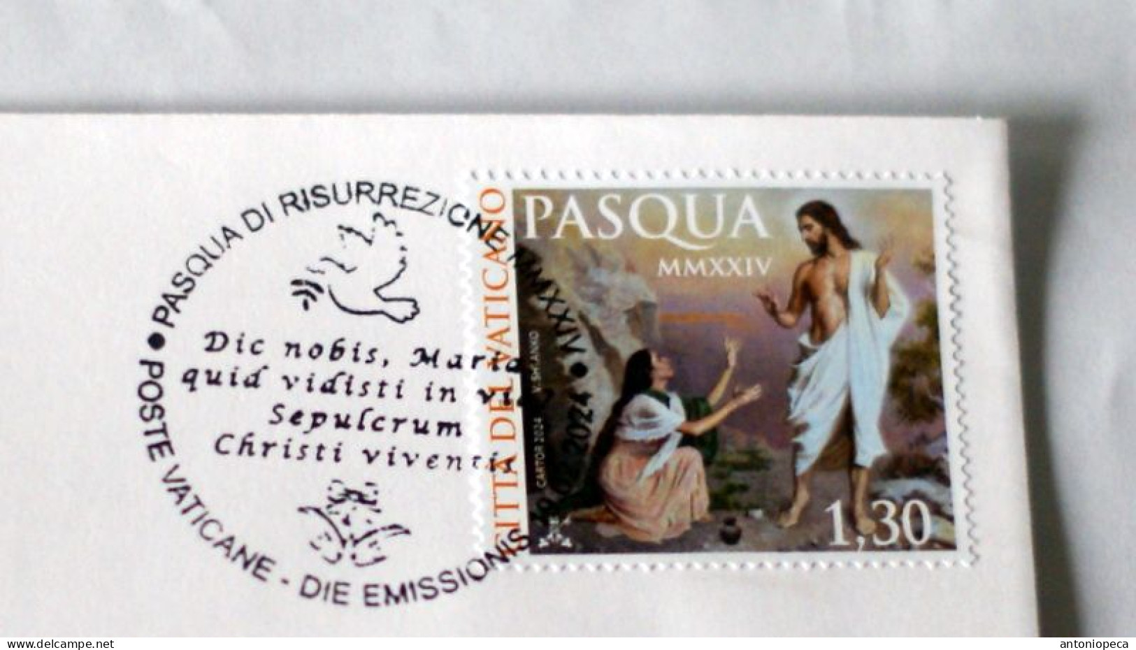 VATICAN 2024, PASQUA, EASTER, PAQUES, FDC - Ungebraucht