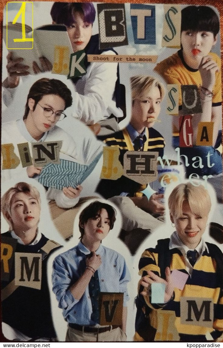 Photocard Au Choix  BTS  2022 January Issue - Varia