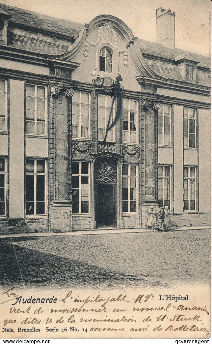 OUDENAARDE  L'HOPITAL       2 SCANS - Oudenaarde