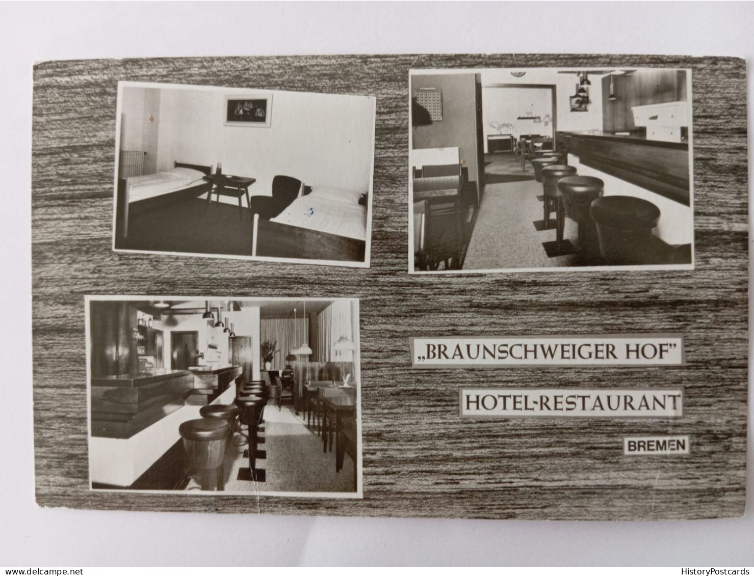 Bremen, Hotel-Restaurant "Braunschweiger Hof",  1965 - Bremen