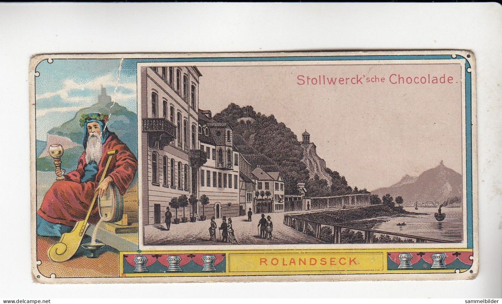 Stollwerck Album No 1  Rhein - Ansichten Rolandseck   Gruppe 18 #3 Von 1897 - Stollwerck