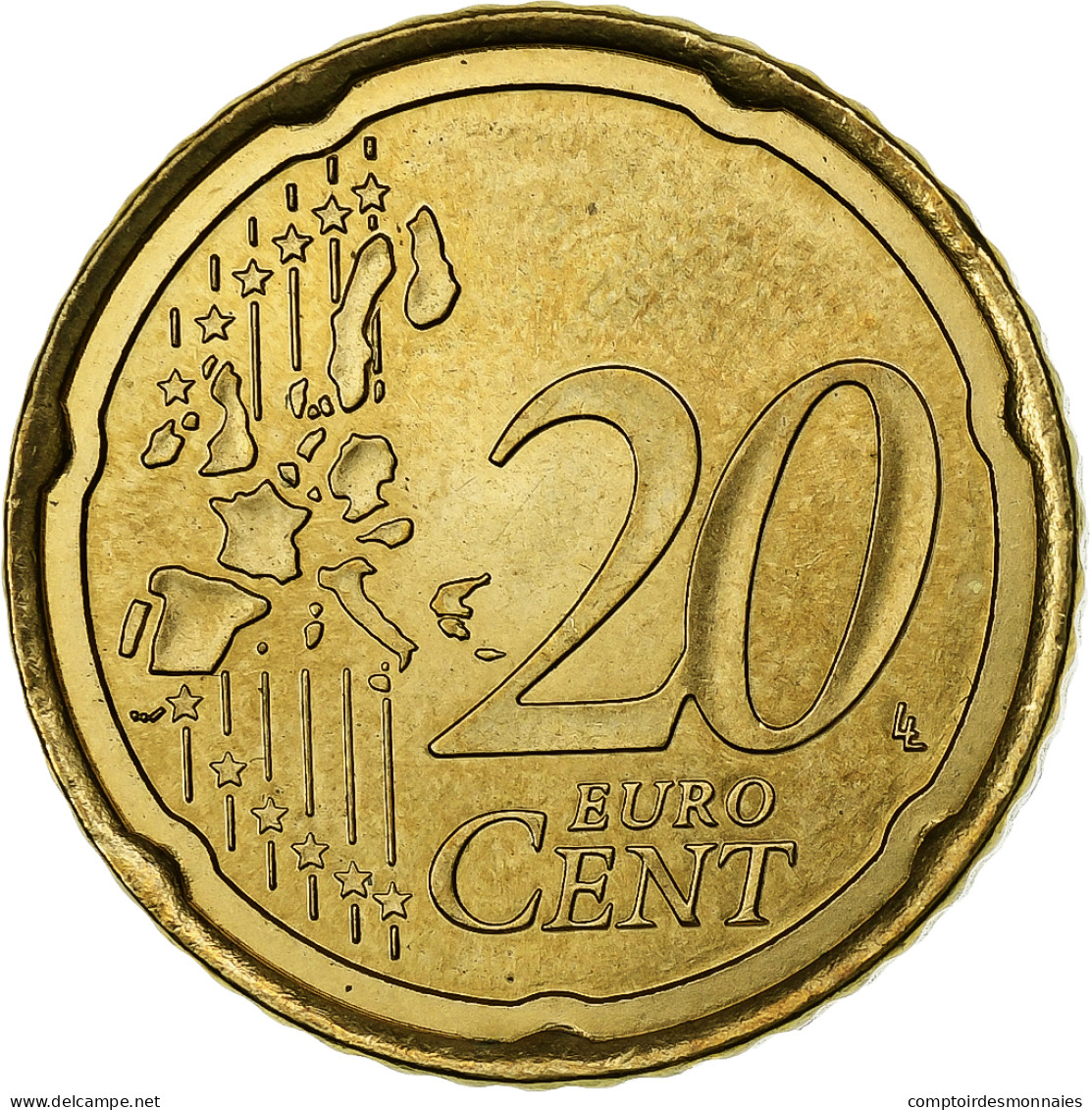 Union Européenne, Error Mule / Hybride Double Reverse 50 Cent / 20 Cent - Abarten Und Kuriositäten