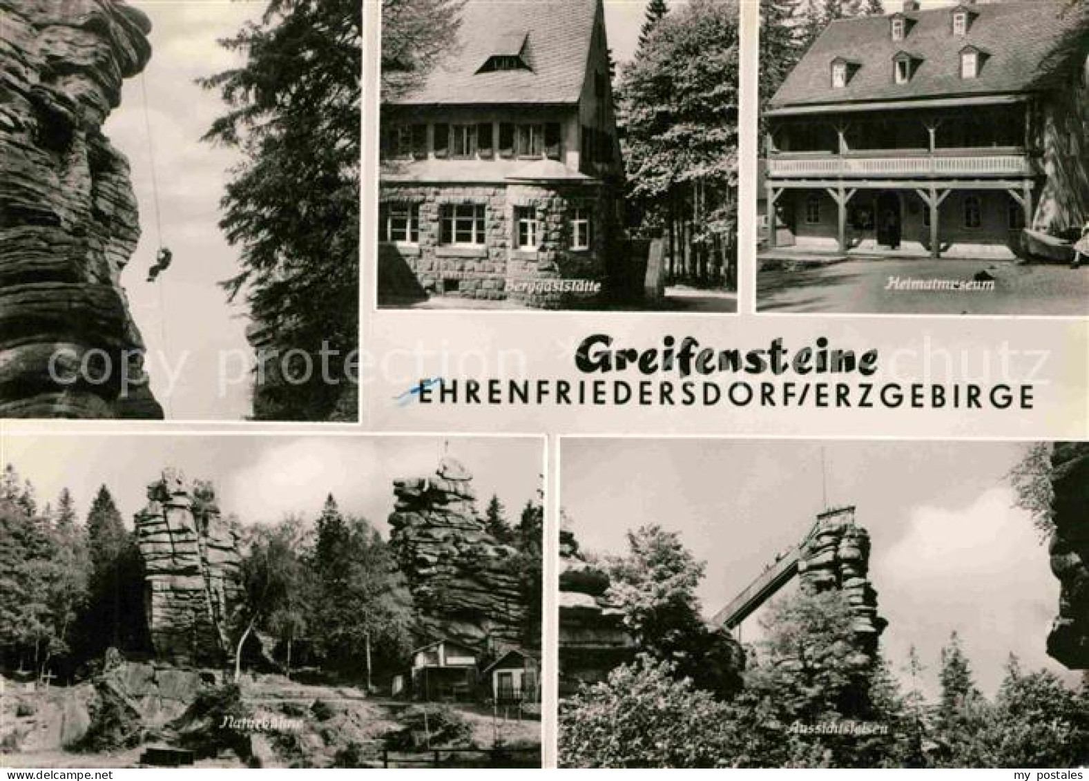 72705133 Ehrenfriedersdorf Erzgebirge Greifensteine Aussichtsfelsen Heimatmuseum - Ehrenfriedersdorf