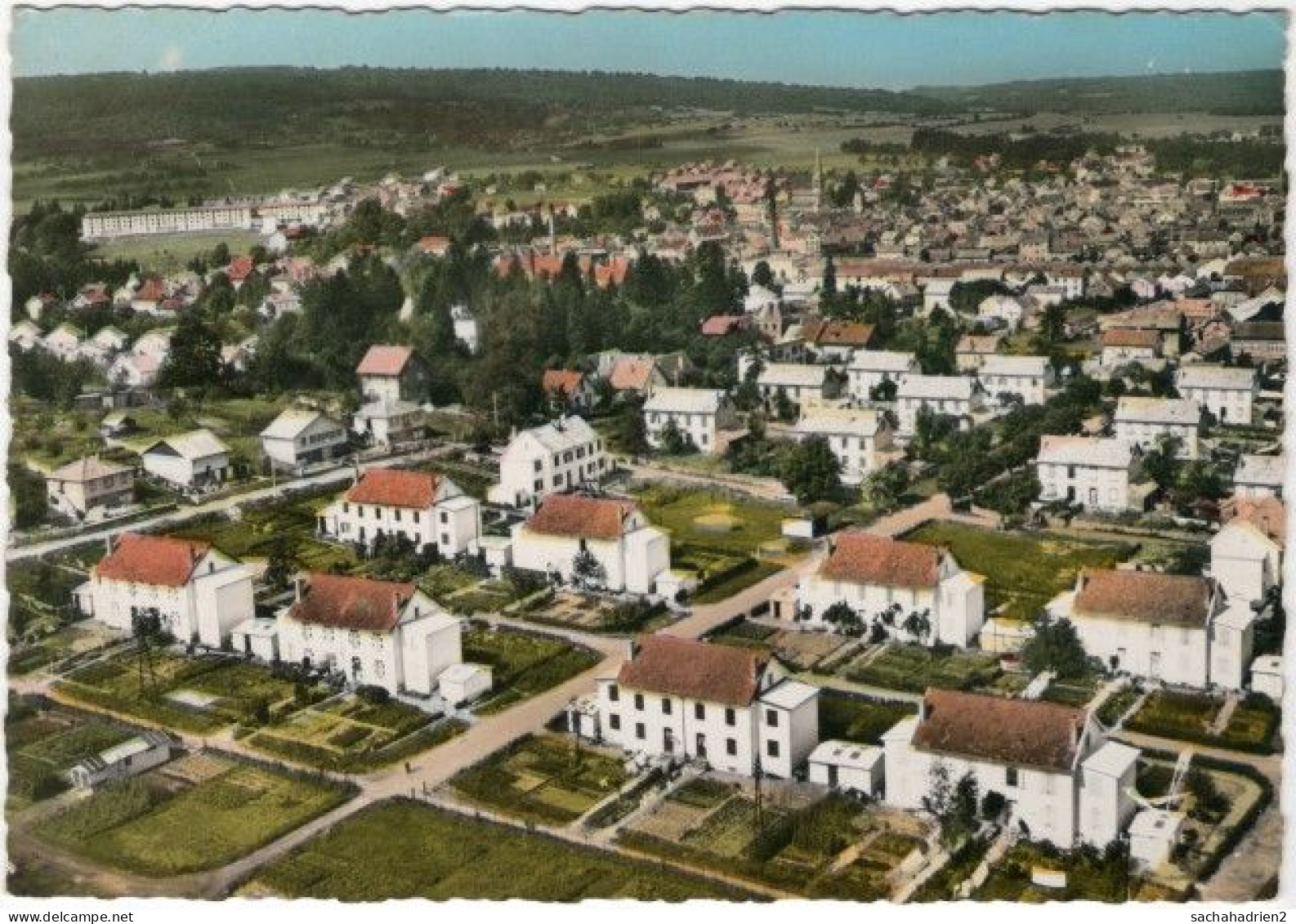 70. Gf. HERICOURT. Vue Panoramique. 4-K - Héricourt