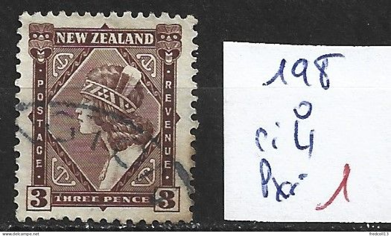 NOUVELLE-ZELANDE 198 Oblitéré Côte 4 € - Used Stamps