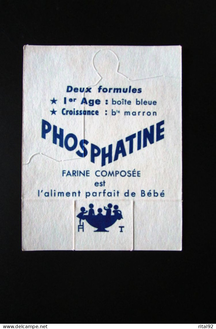 Chromo/Découpis "PHOSPHATINE L'aliment Parfait De Bébé" - Série "LA MAISON MODERNE" Années 1950/60 - Animali