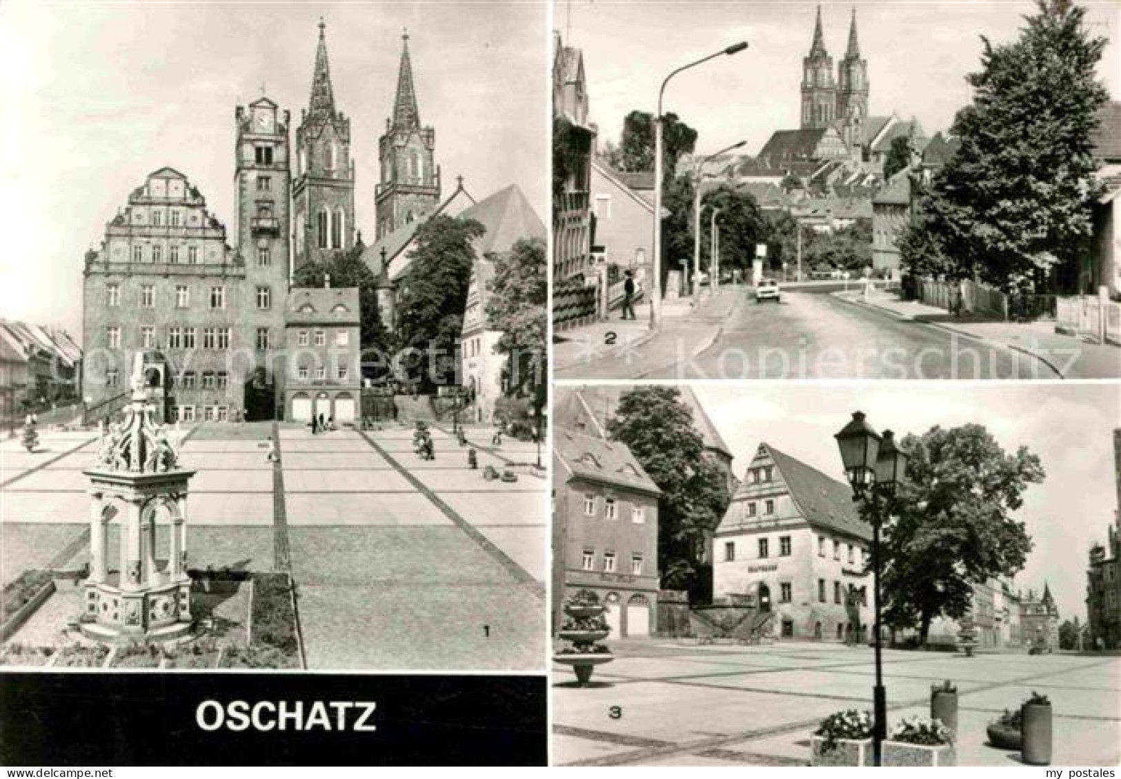 72704824 Oschatz Platz Der Deutsch Sowejtischen Freundschaft Dresdner Strasse Os - Oschatz