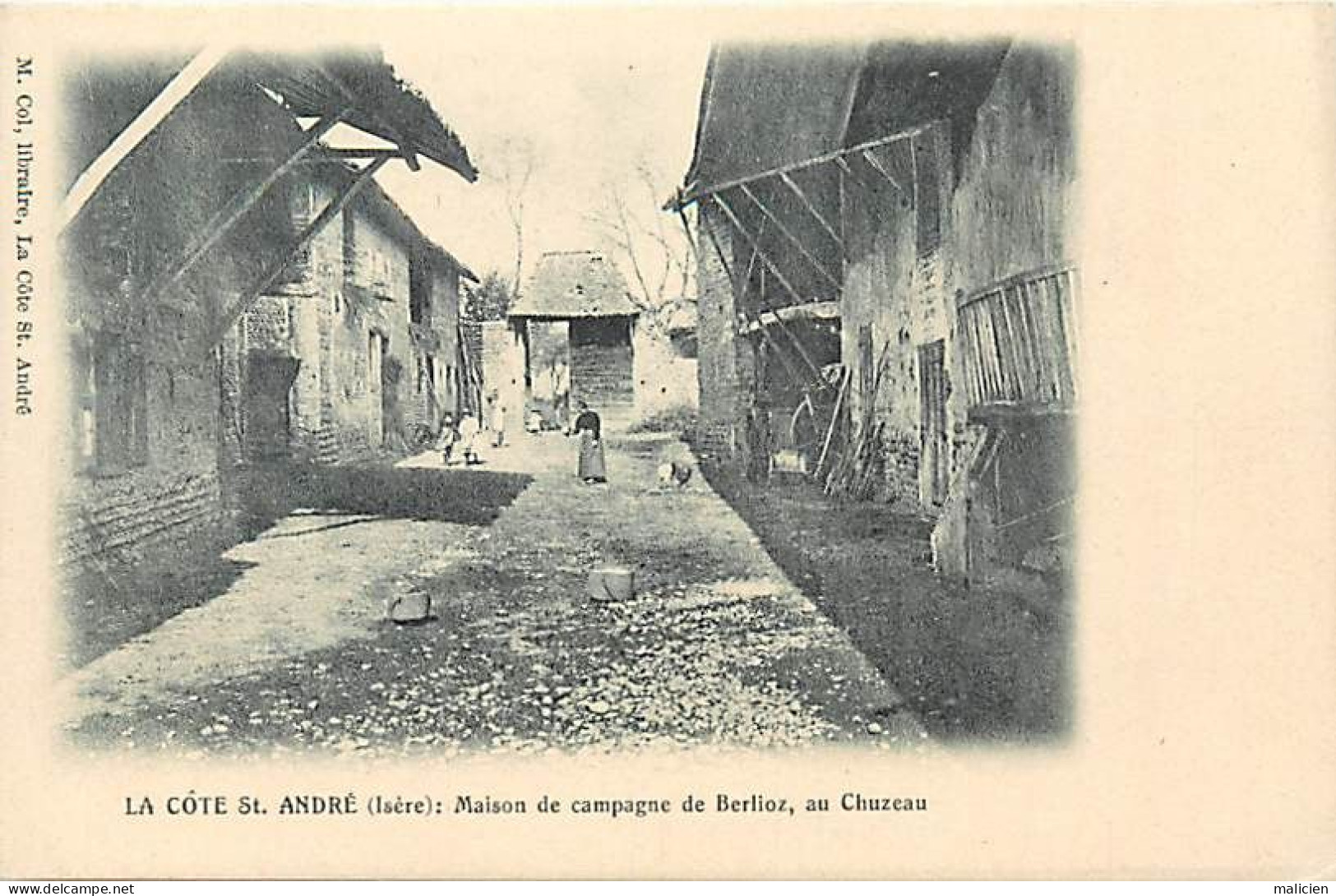 -dpts Div.-ref-BM618- Isère - La Cote St André - La Cote Saint André -maison De Campagne De Berlioz Au Chuzeau - Musique - La Côte-Saint-André