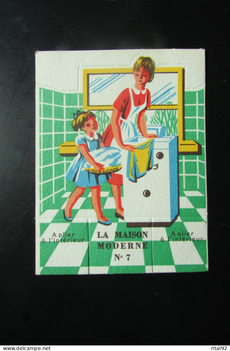 Chromo/Découpis "PHOSPHATINE L'aliment Parfait De Bébé" - Série "LA MAISON MODERNE" Années 1950/60 - Animals