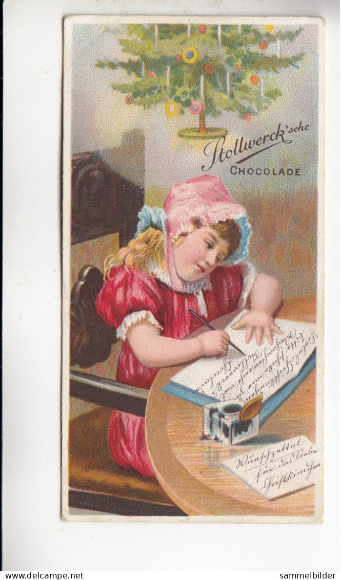 Stollwerck Album No 1 Weihnachtsbilder Wunschzettel  Gruppe 20 #4 Von 1897 - Stollwerck