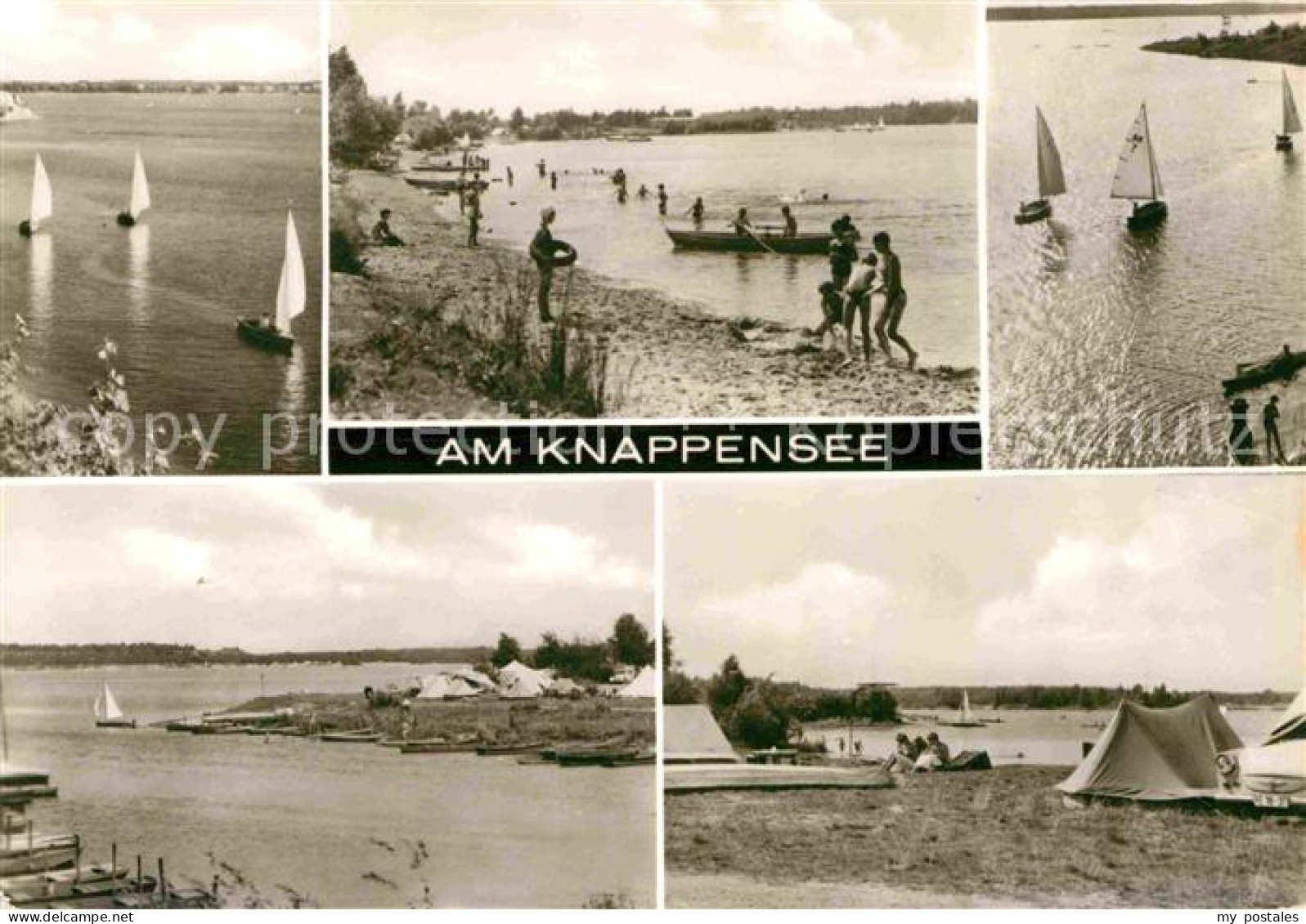 72704334 Knappensee Oberlausitz Strandpartien Teilansichten Knappensee Oberlausi - Lohsa