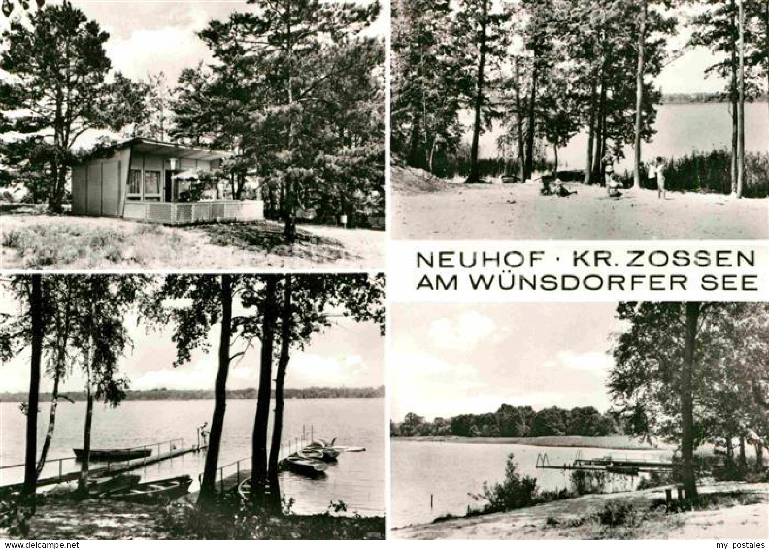 72704279 Neuhof Zossen Kiosk Badestelle Bootsliegeplatz Neuhof Zossen - Zossen