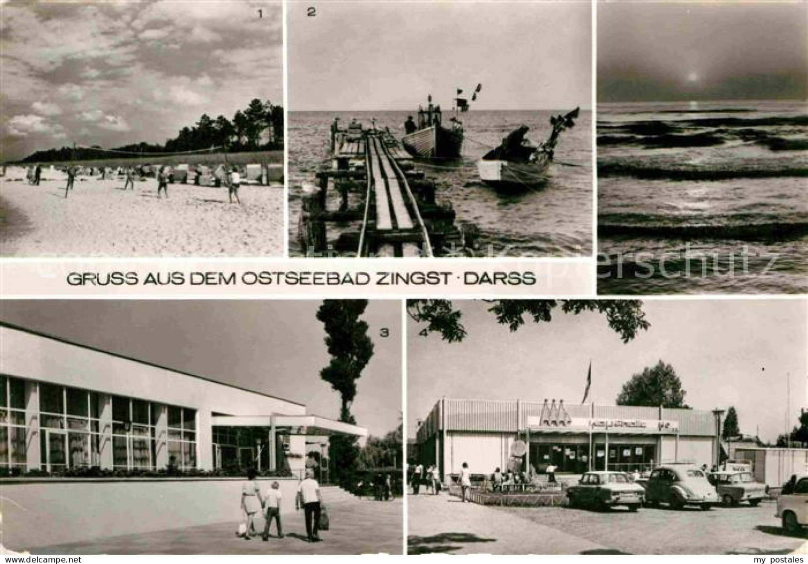 72704208 Zingst Ostseebad Strand FDGB Erholungsheim Claus Stoertebecker Kaufhall - Zingst