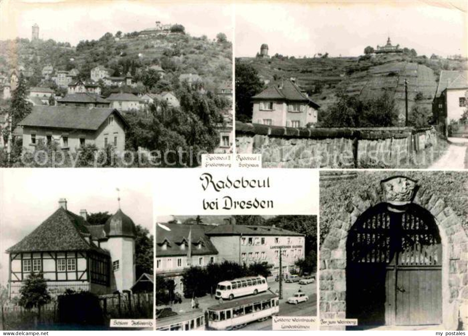 72704201 Radebeul Spitzhaus Friedensburg Tor Zum Weinberg Radebeul - Radebeul