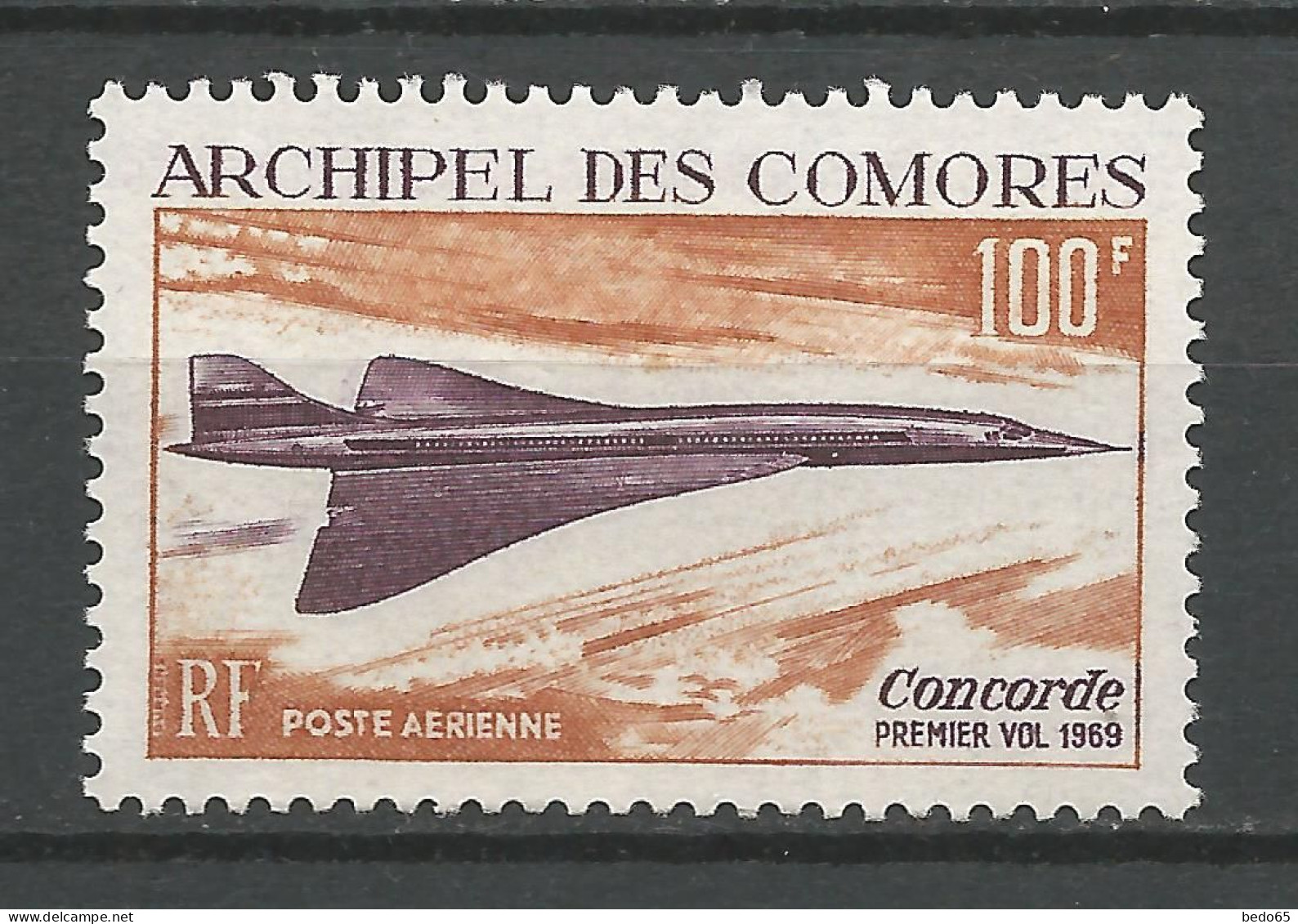 COMORES PA N° 29 NEUF** Luxe SANS CHARNIERE NI TRACE / Hingeless  / MNH - Airmail