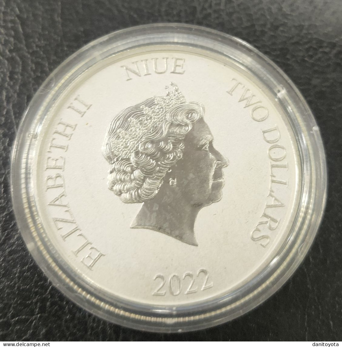 NIUE. AÑO 2002. ALADINO. 2 DOLLARES PLATA. PESO 31.2 GR.  REF A/ F - Niue