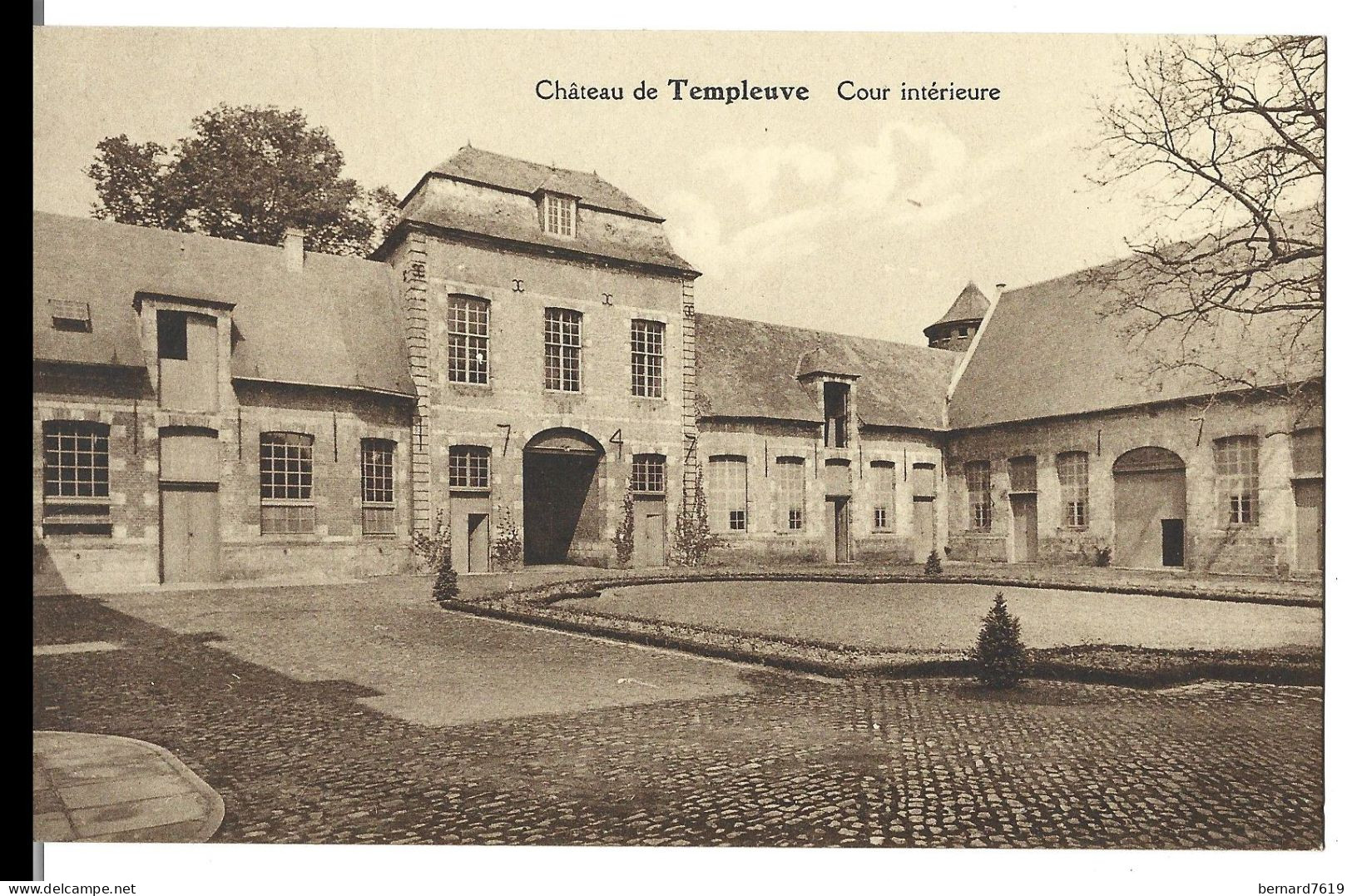 Belgique  - Templeuve - Chateau  De Templeuve -  Cour Interieure - Tournai