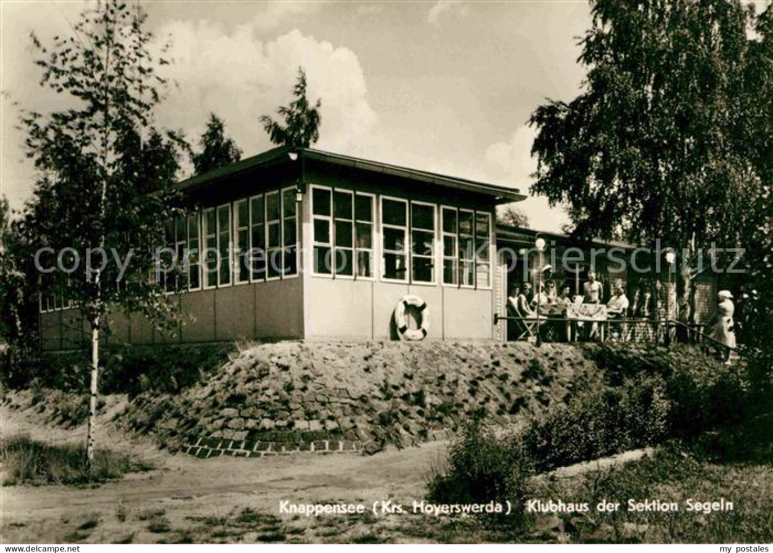 72703521 Knappensee Oberlausitz Klubhaus Der Sektion Segeln Knappensee Oberlausi - Lohsa