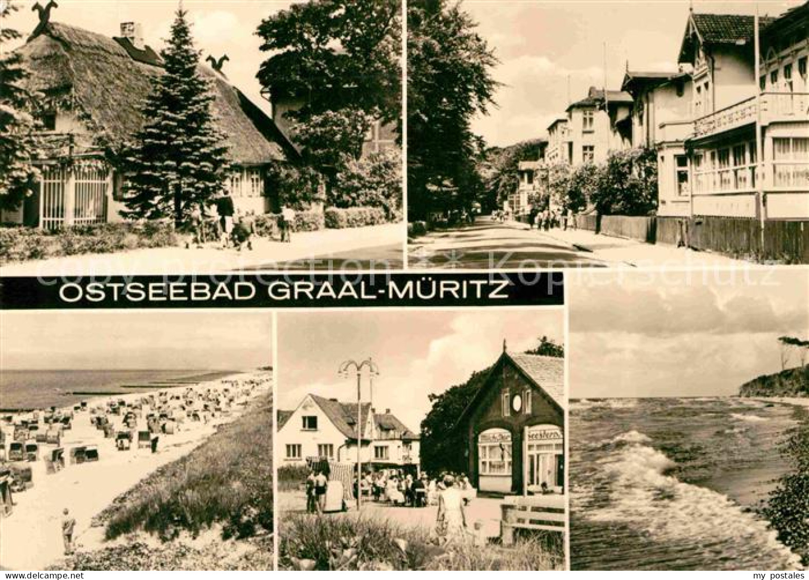 72703519 Graal-Mueritz Ostseebad Teilansichten Strand Kueste Seeheilbad Graal-Mu - Graal-Müritz