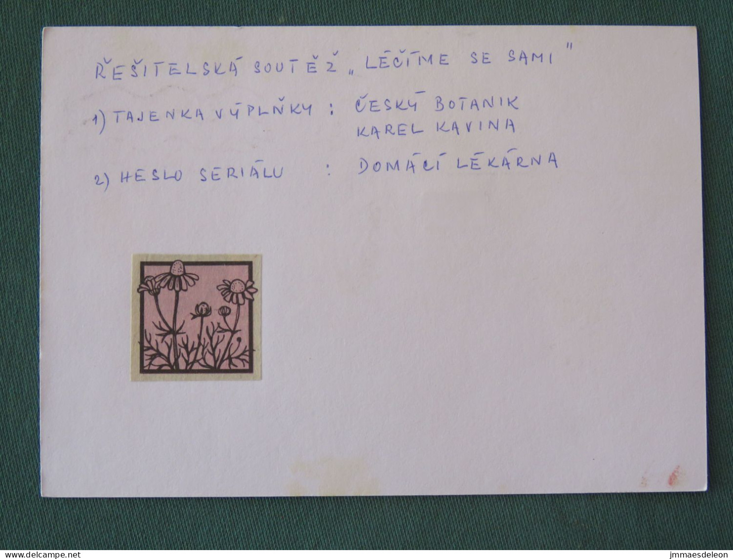 Czech Republic 2001 Stationery Postcard 5.40 Kcs Prague Sent Locally - Lettres & Documents