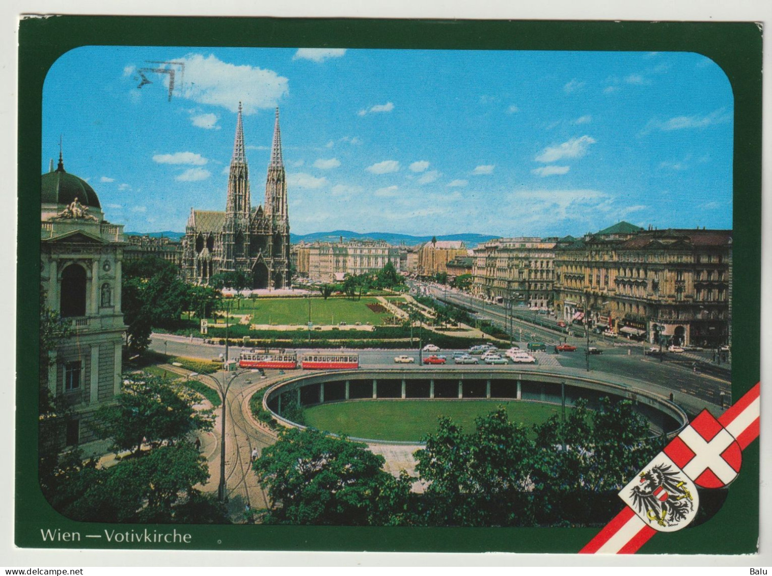 AK Wien 9 - Votivkirche, 1984 Postalisch Gelaufen, Siehe 3 Scans - Wien Mitte