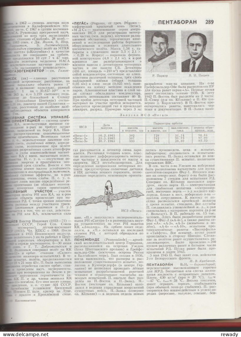 Космонавтика - Энциклопедия - Kosmonavtika - Entsiklopediya - Cosmonautics - Encyclopedia (1985) - Slawische Sprachen