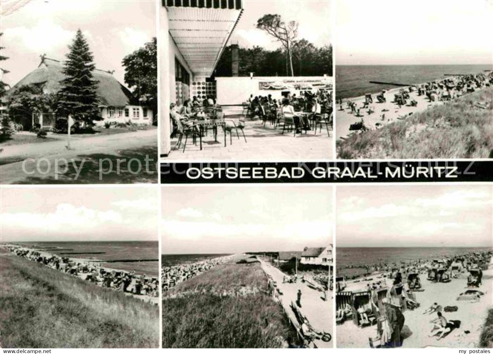 72703242 Graal-Mueritz Ostseebad Strand Gaststaette  Seeheilbad Graal-Mueritz - Graal-Müritz