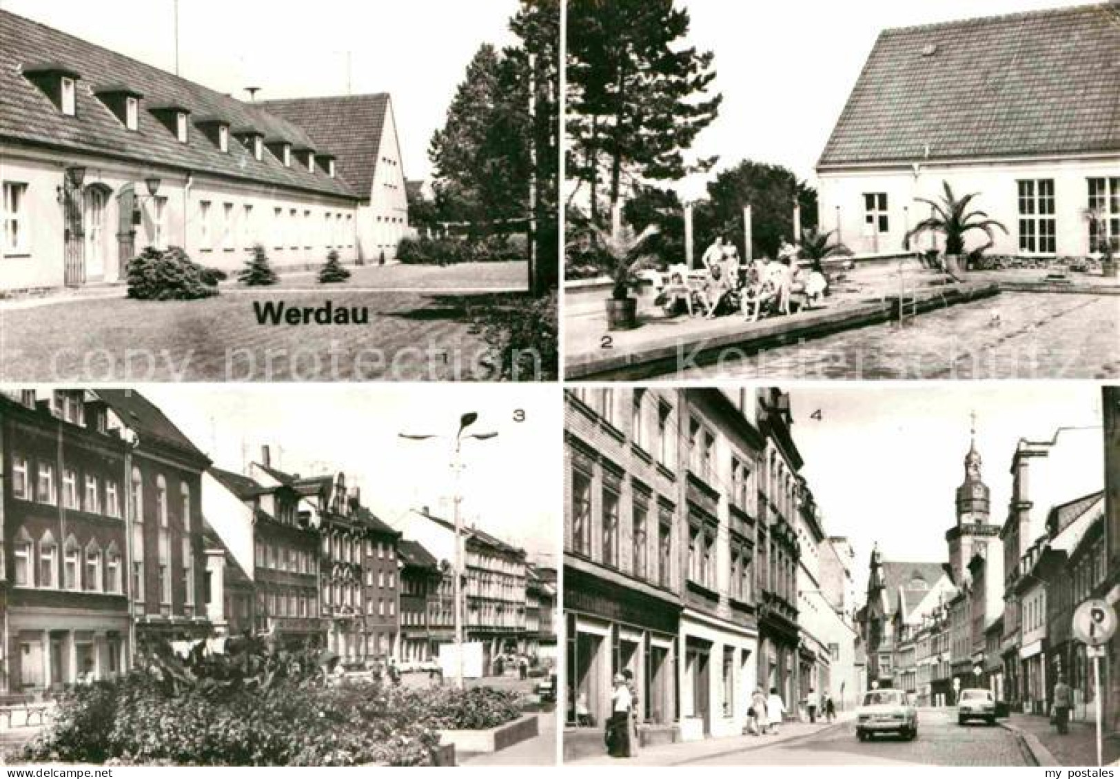 72703234 Werdau Sachsen Markt August-Bebel-Strasse  Werdau - Werdau