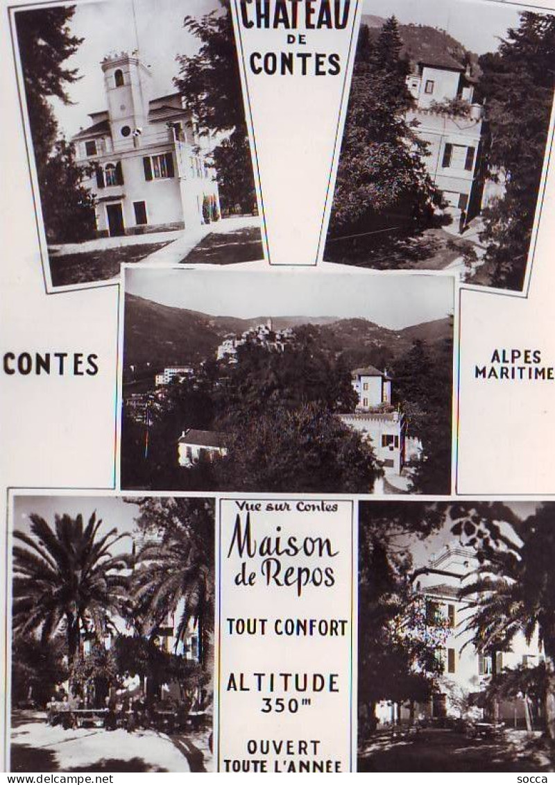 Château De CONTES - Maison De Repos - Contes