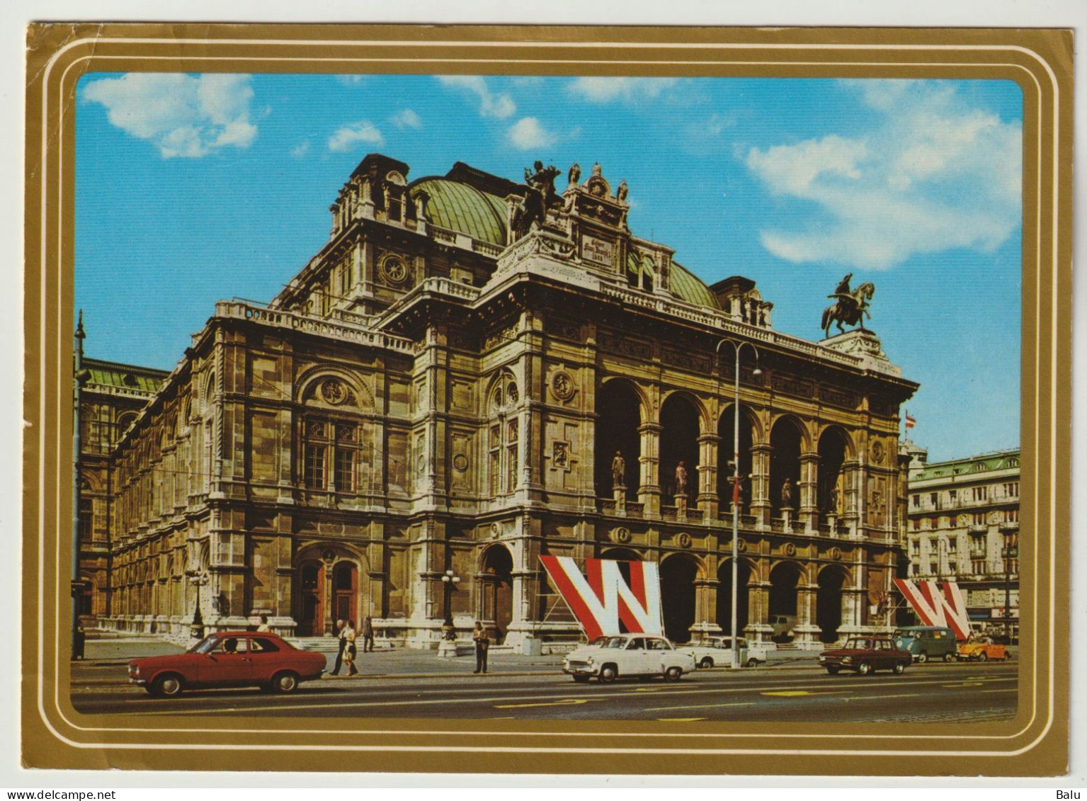 AK Wien - Staatsoper, 1984 Postalisch Gelaufen Mit Michel Nr. 1796, Siehe 3 Scans - Vienna Center