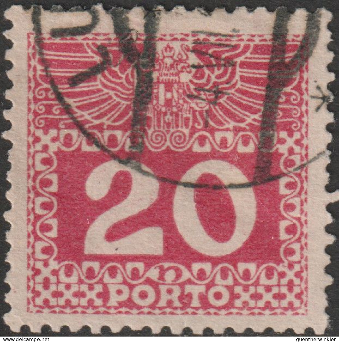 Österreich Porto 1908 ANK/Mi: 40° USED [40o_] - Portomarken