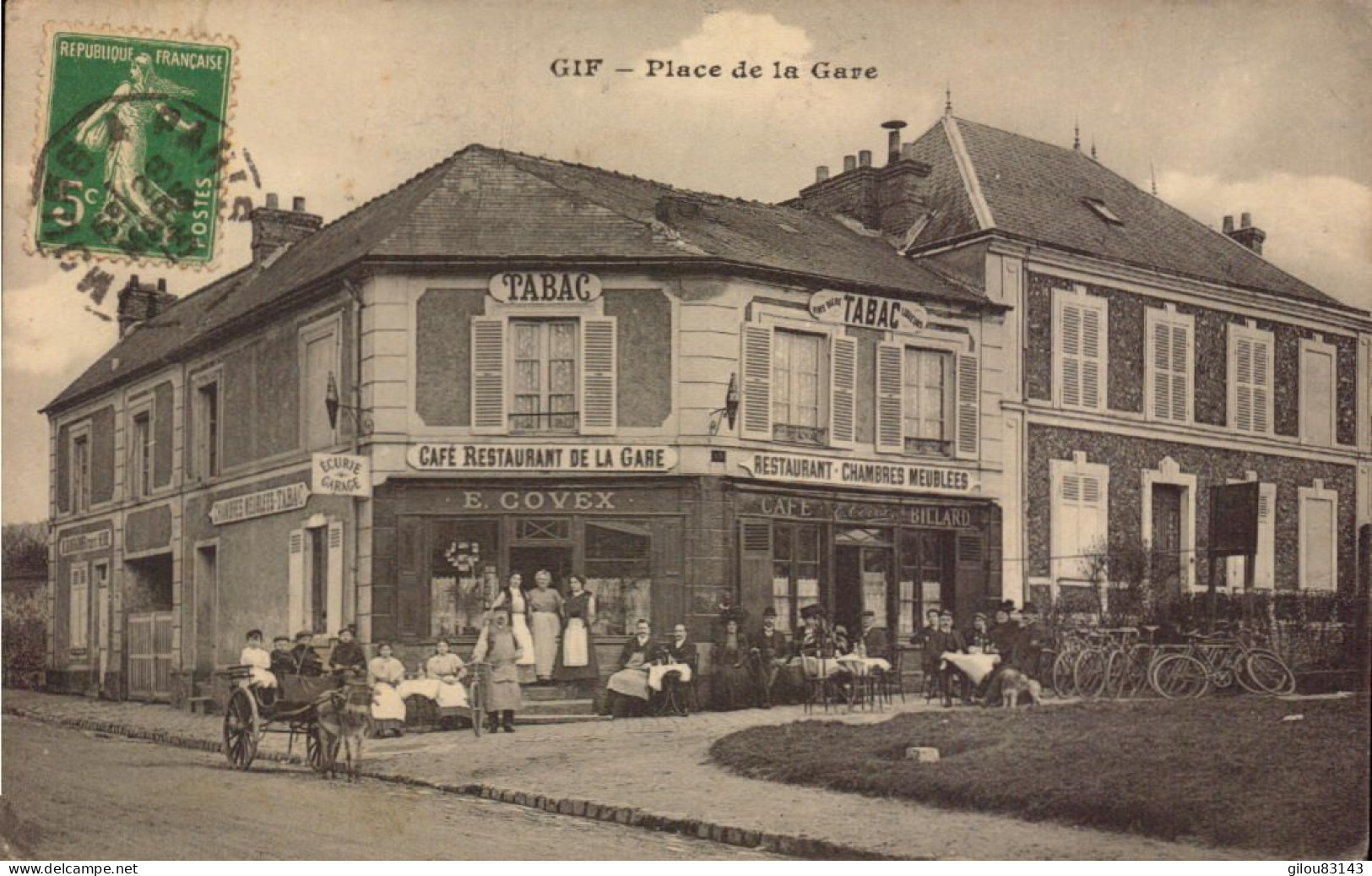Essonne, Gif, Place De La Gare - Gif Sur Yvette