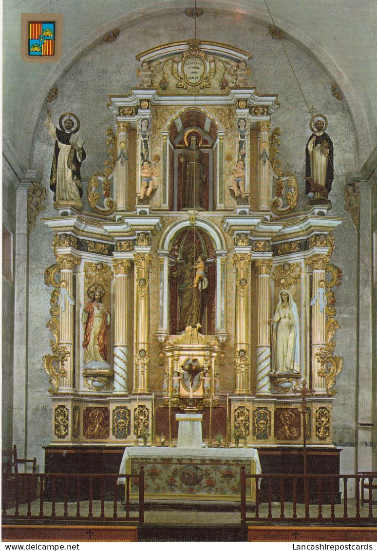 Postcard Ibiza San Jose Main Altar My Ref B26347 - Ibiza